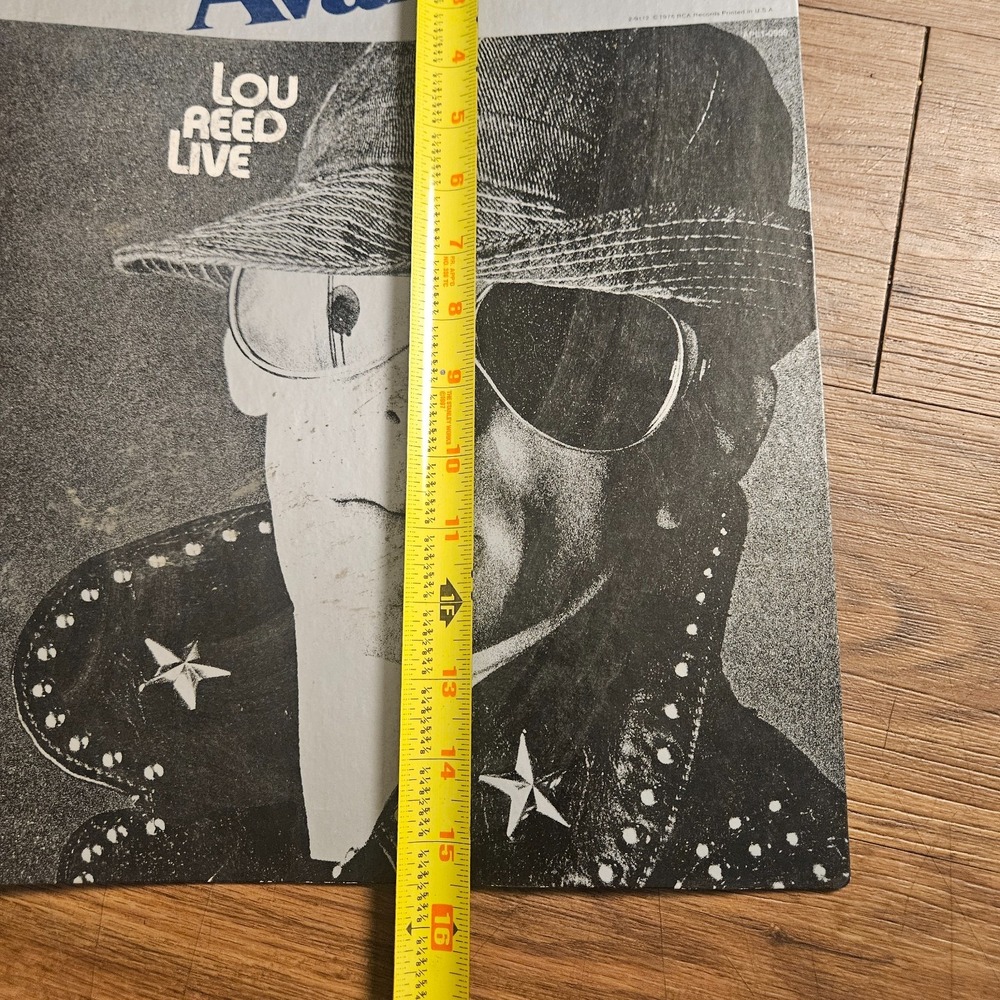 Lou Reed Live 12x16 Vintage 1975 Hanging Mobile Promo‎ Display RCA Records Rock - Picture 4 of 8